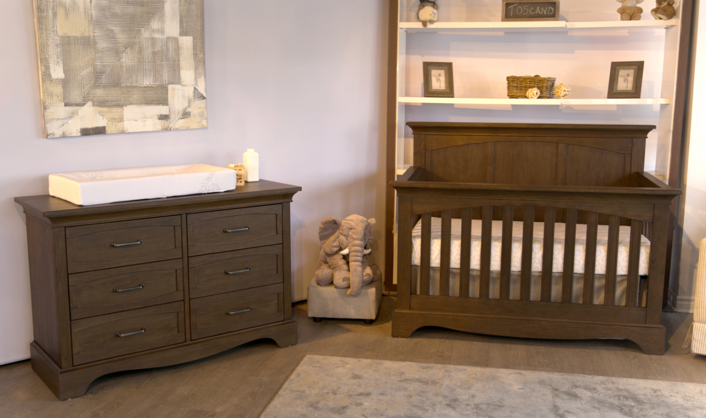 Ragusa Convertible Crib - Toscano