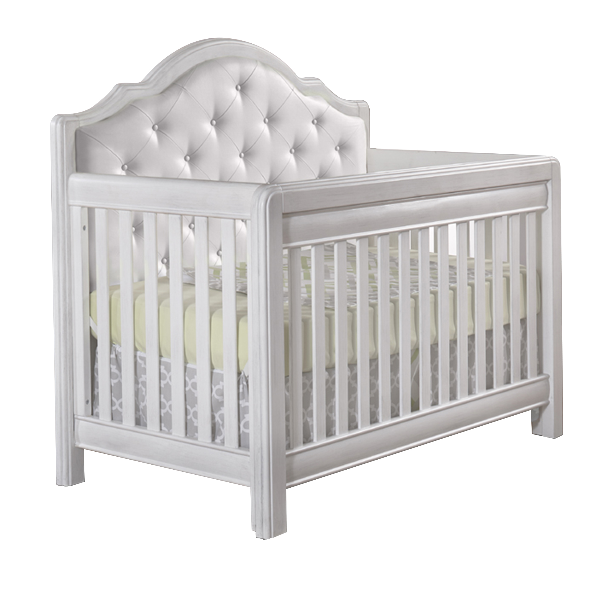 Cristallo Forever Crib - White Vinyl Panel 
