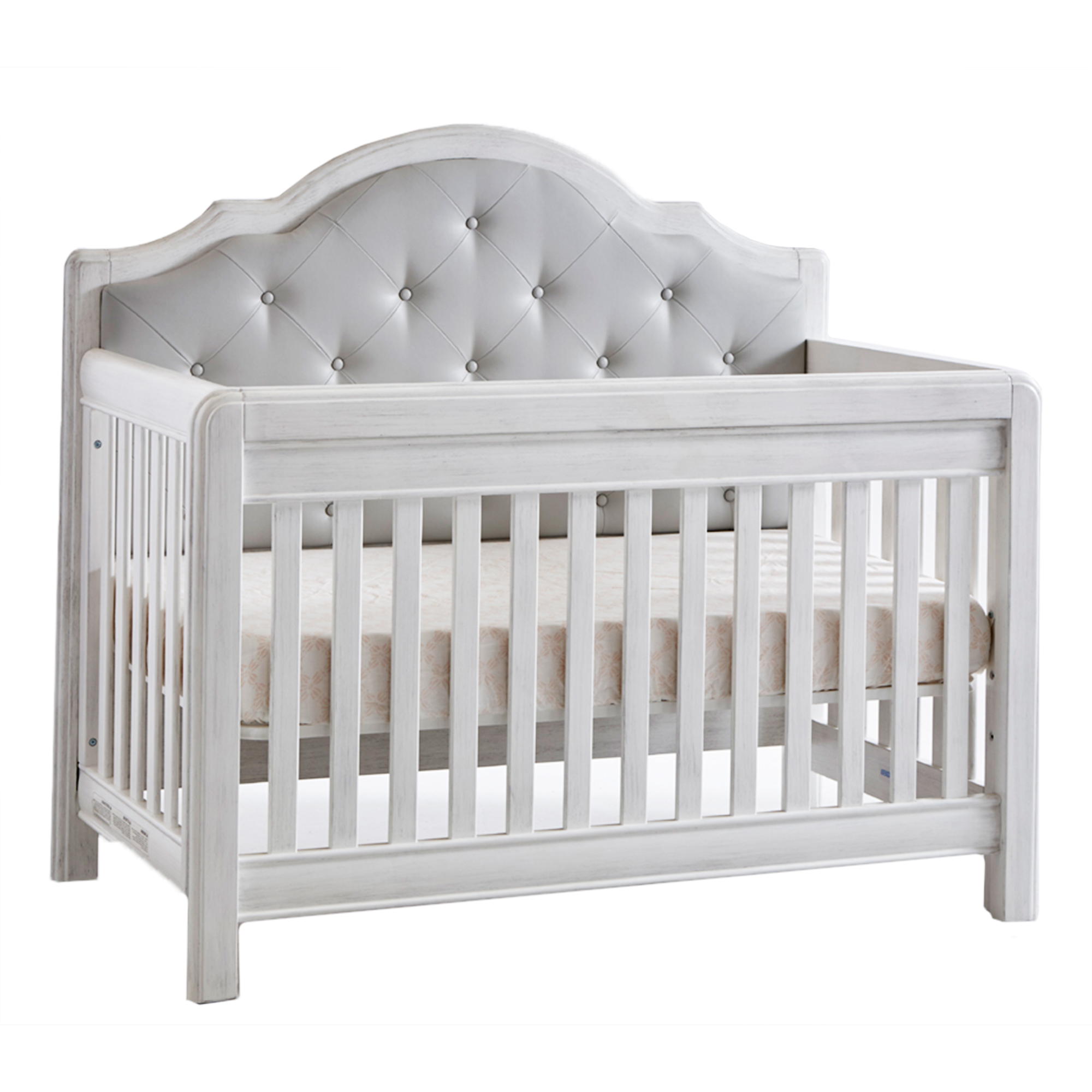 Cristallo Forever Crib - Gray Vinyl Panel 